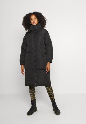 LONG PUFFER - Zimní kabát - black