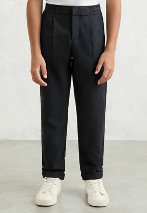 Reiss, BRIGHTON SLIM-FIT PLEATED TROUSER - Bukser - navy