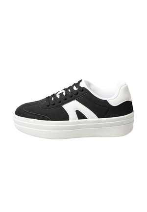 RETRO PLATFORM IN WIDE FIT - Zapatillas - black
