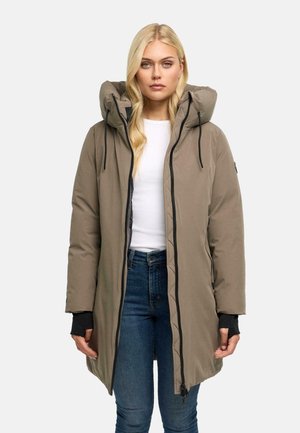 Marikoo, WINTERMANTEL POLARHÄSCHEN 16 - Parka - stone brown