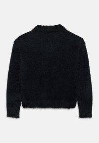 Calvin Klein Jeans STRIPE SWEATER - Strikkegenser - black