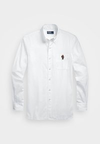 CUSTOM FIT POLO BEAR POPLIN SHIRT - Shirt - white