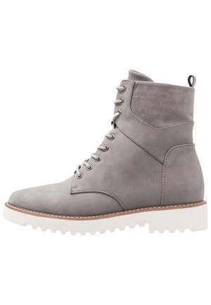 Snörstövletter - light grey