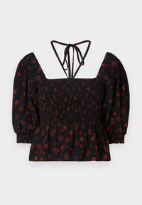 SANVIE - Blouse - ditsy black/red