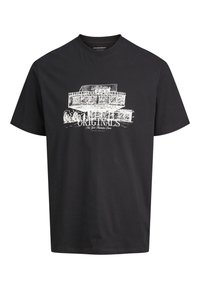 RUNDHALSAUSSCHNITT  - Tricou cu imprimeu - black