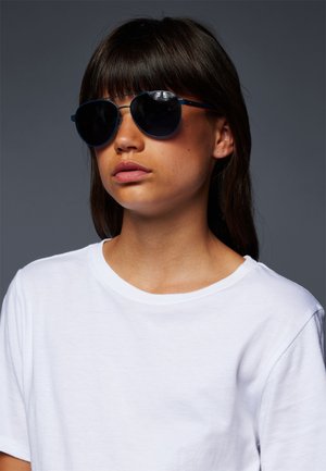 7-10 YEARS UNISEX - Lunettes de soleil - shiny navy blue/dark blue