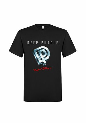 rockshirts DEEP PURPLE - PERFECT STRANGER - T-Shirt print - black
