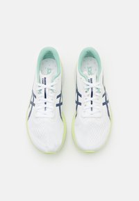 ASICS MAGIC SPEED 4 - Chaussures de running sur route - white/blue expanse