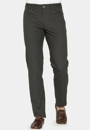Carrera Jeans MOD. 700 REGULAR FIT CANVAS - Pantaloni - dark green