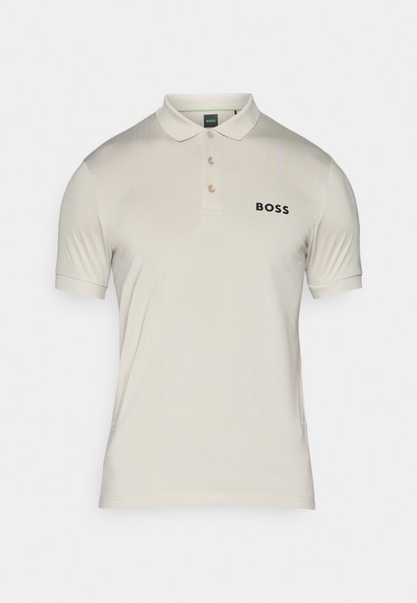 CHECK  - Polo shirt - light beige3