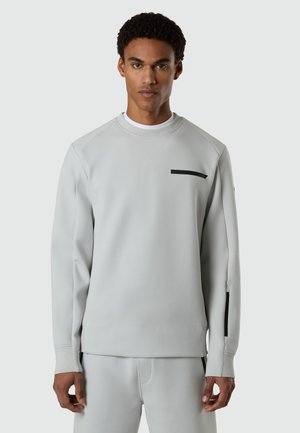 CREW-NECK - Felpa - grey violet