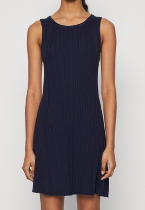 Gebreide jurk - dark blue