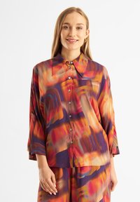 Jascha Stockholm PRINTED AIR - Blúzka so zapínaním na gombíky - solar sunrise