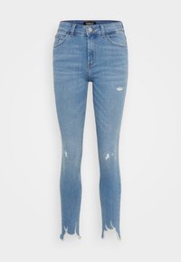 ONLHUSH MID WAIST - Jeans Skinny - light blue denim