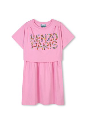 2-EN-1 AVEC IMPRIMÉ - Jersey dress - rose friandise
