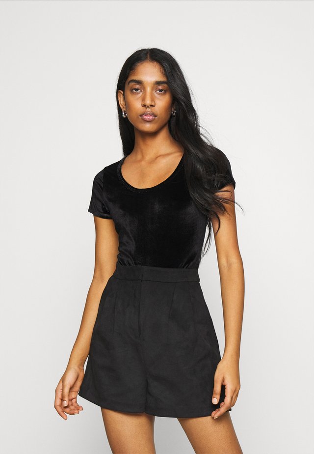 SCOOP BODYSUIT - T-shirt basique - black