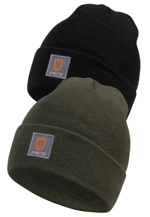 2 PACK  VULCANO - Beanie - black army