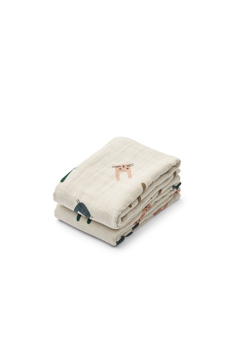 Liewood LEWIS CLOTH UNISEX 2 PACK - Muslīna sega - bunny / sandy