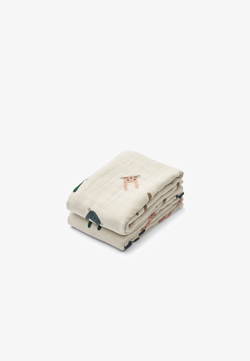 Liewood LEWIS CLOTH UNISEX 2 PACK - Cuvertură muselină - bunny / sandy