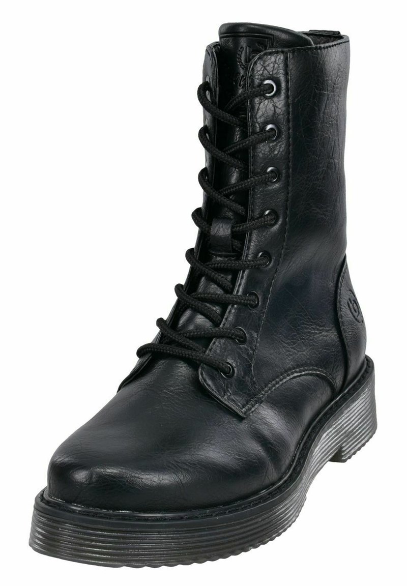 Damen Ankle Boots | Bugatti NERIA Schnürstiefelette schwarz - BW51336 Damen Ankle Boots | Bugatti NERIA Schnürstiefelette schwarz - BW51336