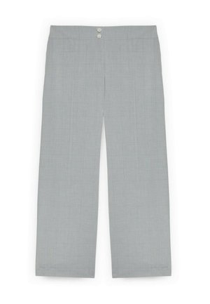 Fiorella Rubino, REGULAR STAMPA CHECK - Pantalones - grigio