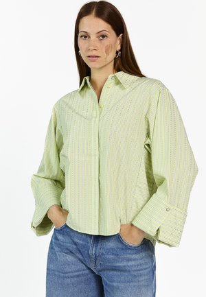 ELDA STRASS CO - Overhemdblouse - shadow lime