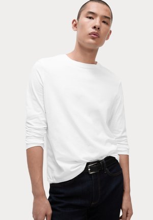 Langarmshirt - white