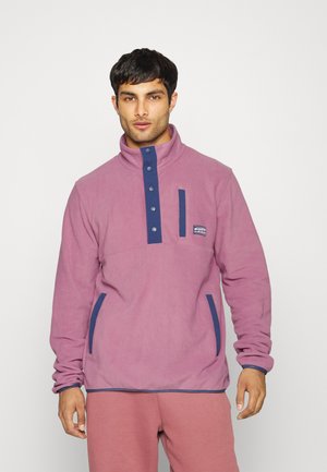 NO DESTINATION HALF SNAP - Felpa in pile - dusty orchid