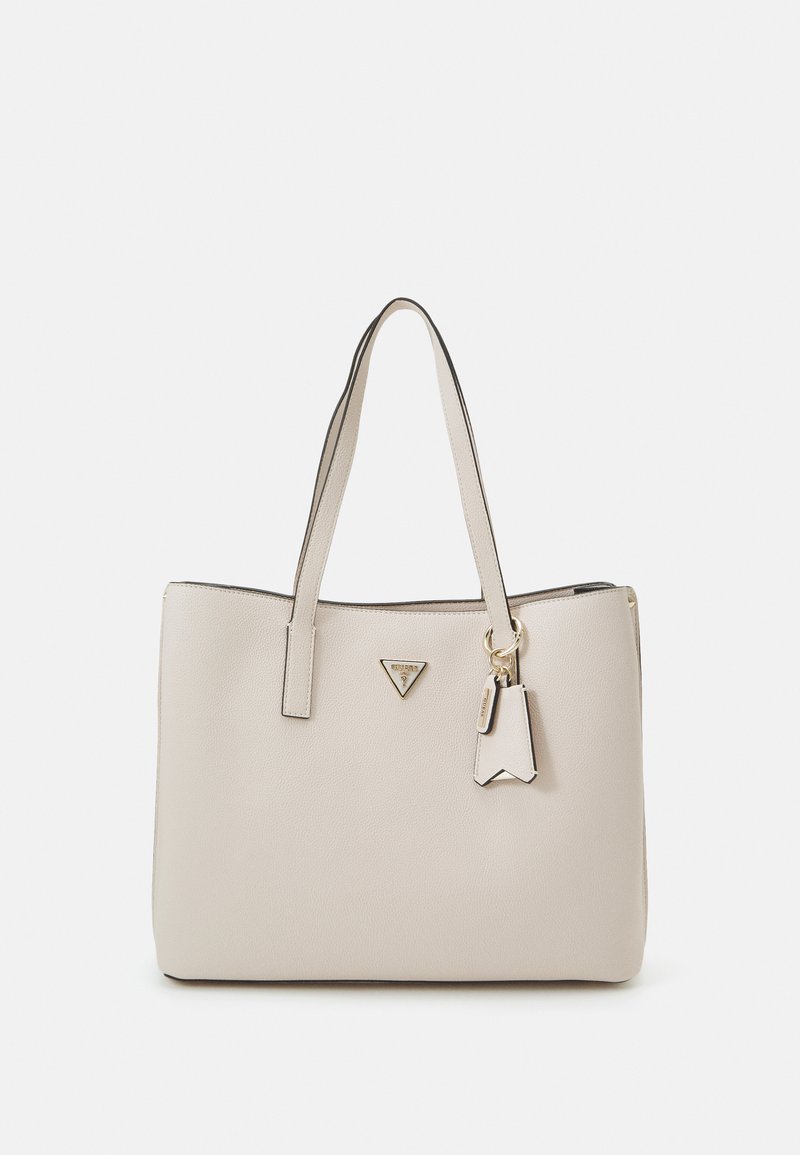 Guess MERIDIAN GIRLFRIEND TOTE - Borsa a mano - stone
