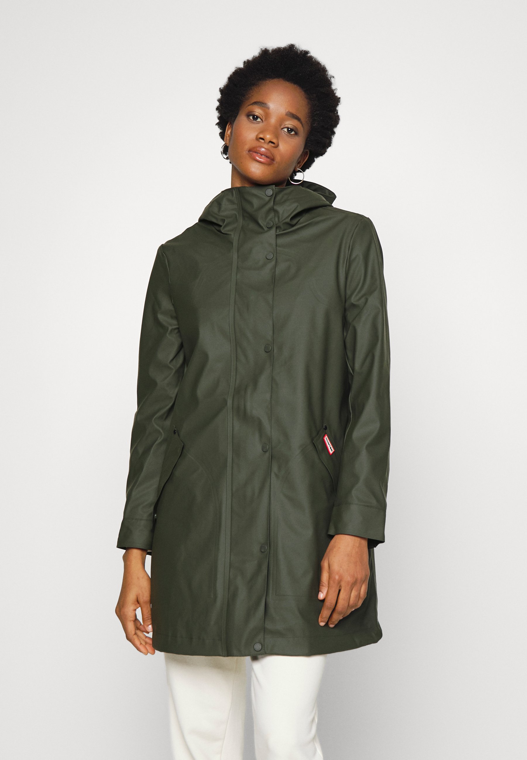 lightweight khaki parka womens