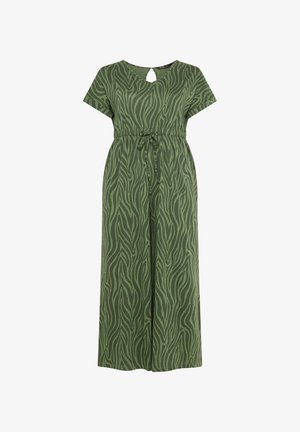 Yours Clothing, PLUS SIZE JUMPSUITS - Haalari - khaki