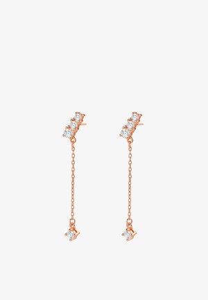 Hey Happiness, CRYSTAL BAR DANGLE - Ohrringe - rose gold-coloured