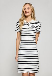 SHORT SLEEVE  BUTTONS DR MARELLA - Robe en jersey - ecru