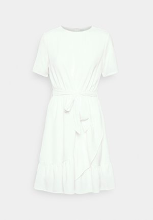 ONLNINNA WRAP DRESS - Vapaa-ajan mekko - white