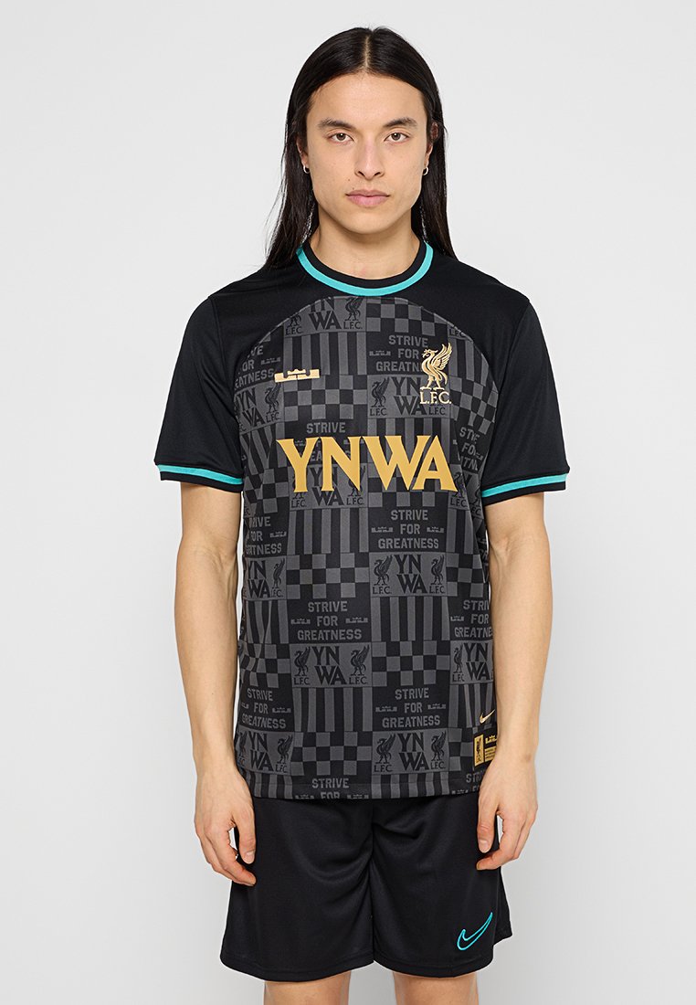 Nike Performance Voetbalshirt donkergrijs Nike Performance Voetbalshirt donkergrijs