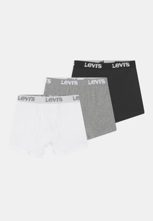 Levi's® 3PK BOXER BRIEF - Trunks - white/grey/black