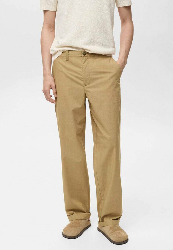 TUEN - Stoffhose - beige