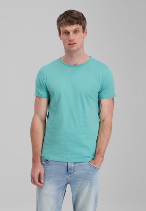 TIMEZONE, RIPPED - T-Shirt basic - pool green