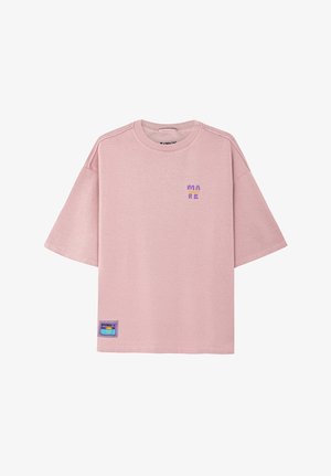 Surf Inc. BOX - Print T-shirt - pink kush