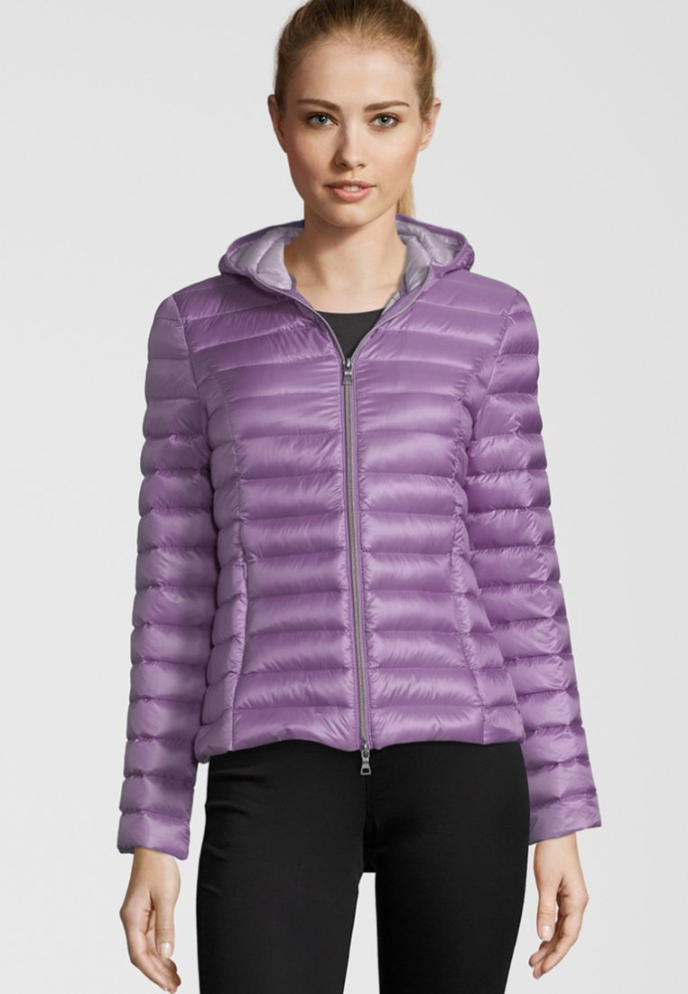 daunenjacke lila