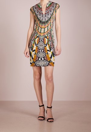 Robe fourreau - brown