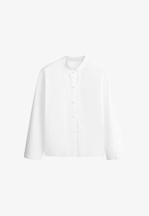 OYSHO, Hemdbluse - white