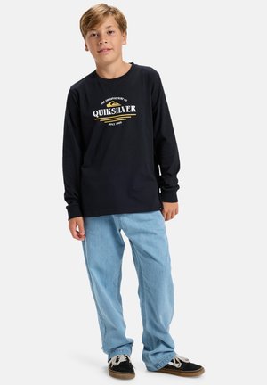 EV TYPE LINE - T-shirt à manches longues - black