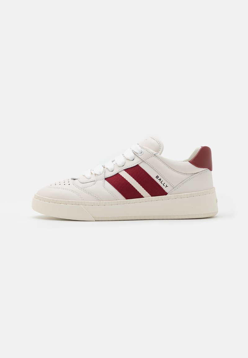 Bally REBBY - Baskets basses - white/red