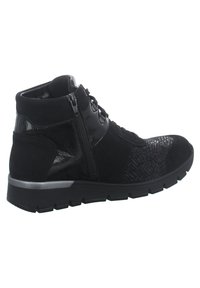 Waldläufer Bottines à lacets - schwarz