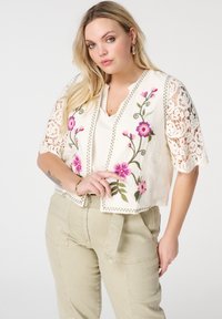 MS Mode MET DETAILS - Bodywarmer - cream