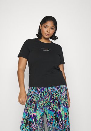 INCLUSIVE PRIDE CREWNECK - Print T-shirt - ck black