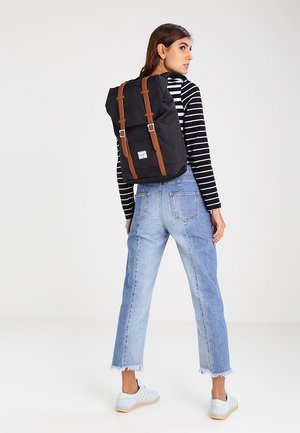 RETREAT - Zaino - black/tan