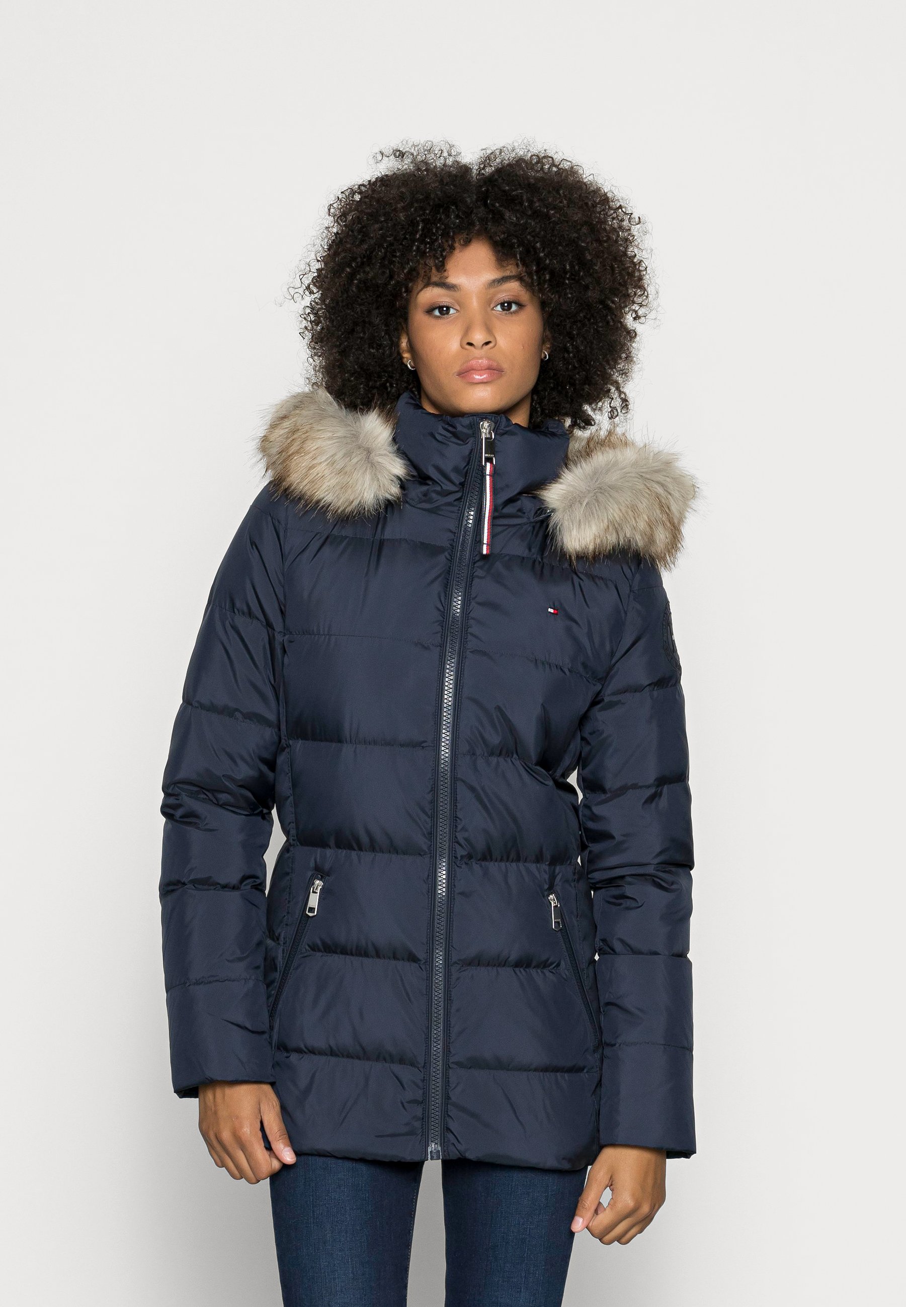micro baffle down jacket
