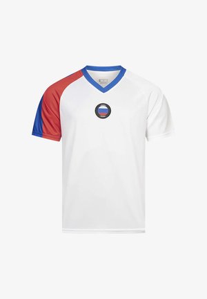 Jelex, RUSSLAND TRIKOT RETRO HISTORY - T-Shirt print - white